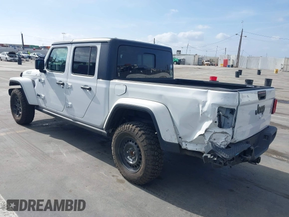 2022 Jeep Gladiator Texas Trail with VIN 1C6HJTAG1NL148524, listed as a IAAI auction lot 42128920 with 42,004 mi miles. Bid and sale history available at carsss.com. Image 3.