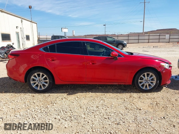 2015 Mazda Mazda6 i Sport with VIN JM1GJ1U50F1207904, listed as a IAAI auction lot 41627113 with 210,376 mi miles. Bid and sale history available at carsss.com. Image 13.