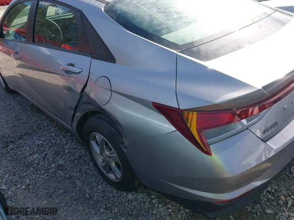 2021 Hyundai Elantra SE with VIN 5NPLL4AG4MH035852, listed as a IAAI auction lot 41264724 with 55,874 mi miles. Bid and sale history available at carsss.com. Image 6.