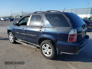 2004 Acura MDX Touring Pkg RES w/Nav with VIN 2HNYD18904H520310, listed as a IAAI auction lot 41959782 with 61,860 mi miles. Bid and sale history available at carsss.com. Image 3.