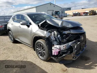 2024 Lexus NX with VIN 2T2GGCEZ9RC057671, listed as a Copart auction lot 76449364 with 6,074 mi miles and Salvage Title. Bid and sale history available at carsss.com. Image 4.