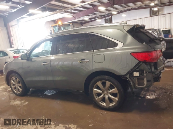 2016 Acura MDX w/Advance with VIN 5FRYD4H93GB035756, listed as a IAAI auction lot 41479717 with 81,303 mi miles. Bid and sale history available at carsss.com. Image 14.