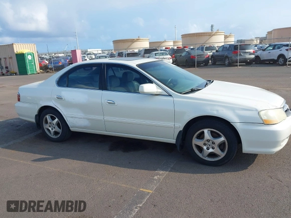 2003 Acura TL with VIN 19UUA56693A076744, listed as a IAAI auction lot 41678085 with 185,588 mi miles. Bid and sale history available at carsss.com. Image 6.
