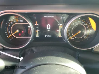 2018 Jeep Wrangler Unlimited Sahara z VIN 1C4HJXEG7JW115319, wystawiony jako Copart lot #56717765 z przebiegiem 53 633 mil mil oraz Szkoda całkowita • Salvage title. Historia ofert i sprzedaży dostępna na DreamBid. Obrazek 9.