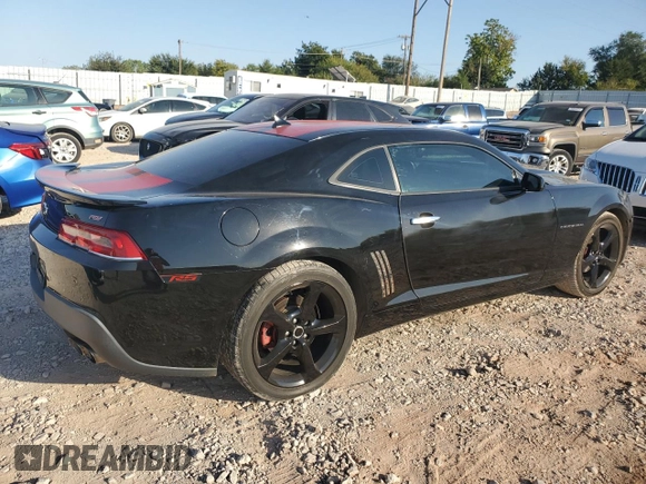 2014 Chevrolet Camaro LT z VIN 2G1FB1E34E9250893, wystawiony jako Copart lot #76338114 z przebiegiem 167 699 mil mil oraz Szkoda całkowita • Salvage title. Historia ofert i sprzedaży dostępna na DreamBid. Obrazek 3.