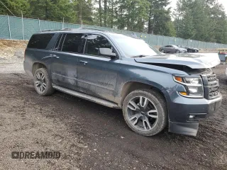 2019 Chevrolet Suburban Premier with VIN 1GNSKJKJ0KR215401, listed as a Copart auction lot 43479535 with Not Provided miles and Salvage Title. Bid and sale history available at DreamBid. Image 4.