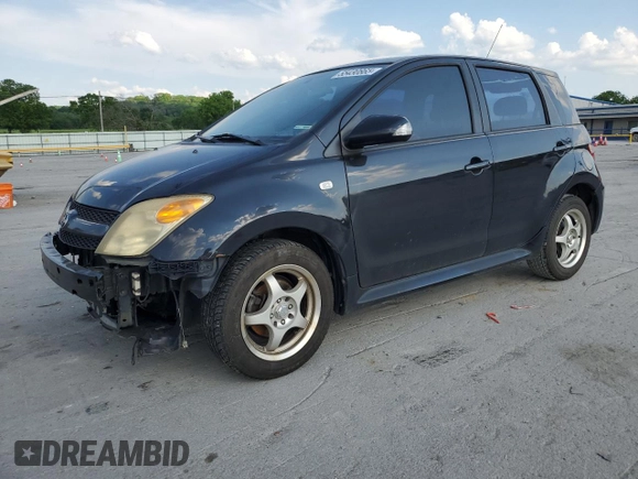 2006 Scion xA with VIN JTKKT624560169953, listed as a Copart auction lot 55430865 with 147,636 mi miles and Clean Title. Bid and sale history available at carsss.com. Image 1.