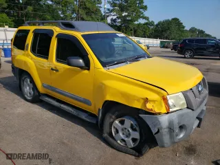 2005 Nissan Xterra S with VIN 5N1AN08U55C609695, listed as a Copart auction lot 60677814 with 193,511 mi miles and Salvage Title. Bid and sale history available at carsss.com. Image 4.