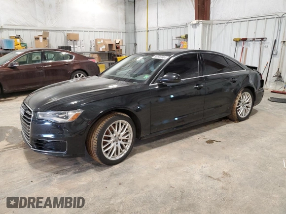 2016 Audi A6 3.0L TDI Premium Plus with VIN WAUFMAFC3GN000655, listed as a Copart auction lot 86820634 with 0 mi miles and Clean Title. Bid and sale history available at carsss.com. Image 1.