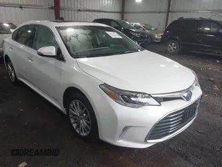 2016 Toyota Avalon Hybrid XLE Premium with VIN 4T1BD1EB1GU055942, listed as a IAAI auction lot 41733919 with 108,715 mi miles. Bid and sale history available at carsss.com. Image 1.