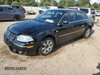 2004 Volkswagen Passat GLX with VIN WVWRH63B34P151007, listed as a Copart auction lot 62578705 with 134,153 mi miles and Salvage title. Bid and sale history available at DreamBid. Image 1.