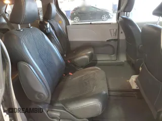 2012 Toyota Sienna SE with VIN 5TDXK3DC2CS193218, listed as a Copart auction lot 87255494 with 191,365 mi miles and Salvage Title. Bid and sale history available at carsss.com. Image 12.