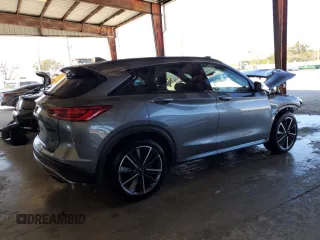 2024 Infiniti QX50 Sport with VIN 3PCAJ5FA1RF109371, listed as a Copart auction lot 44373555 with 5,217 mi miles and Non repairable. Bid and sale history available at DreamBid. Image 3.