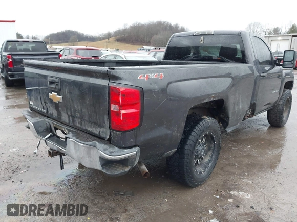 2015 Chevrolet Silverado 1500 Work Truck with VIN 1GCNKPEC7FZ296893, listed as a IAAI auction lot 41480508 with 155,380 mi miles. Bid and sale history available at carsss.com. Image 4.