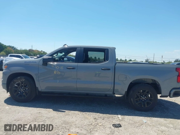 2024 Chevrolet Silverado 1500 Custom with VIN 1GCPABEK7RZ406786, listed as a IAAI auction lot 42031912 with Not Provided miles and . Bid and sale history available at DreamBid. Image 14.