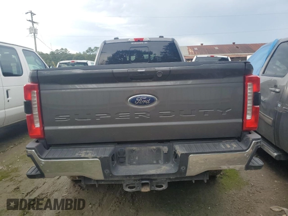 2023 Ford F-250 XL with VIN 1FT8W2BT2PEC96771, listed as a Copart auction lot 59858745 with Not provided miles and Salvage title. Bid and sale history available at DreamBid. Image 6.