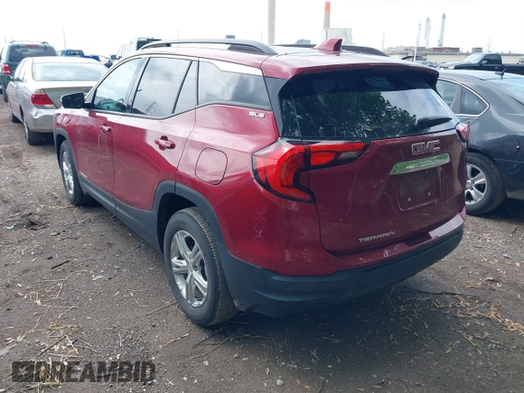 2019 GMC Terrain SLE with VIN 3GKALMEV0KL154919, listed as a IAAI auction lot 42156274 with 45,209 mi miles and . Bid and sale history available at DreamBid. Image 3.