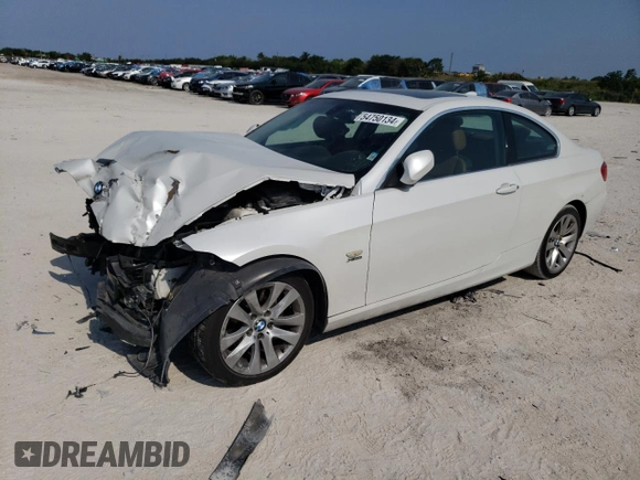 2012 BMW 3 Series 328i xDrive with VIN WBAKF5C55CE656890, listed as a Copart auction lot 54750134 with 68,914 mi miles and Salvage Title. Bid and sale history available at carsss.com. Image 1.