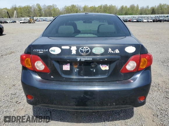 2009 Toyota Corolla with VIN JTDBL40E79J051926, listed as a Copart auction lot 54827165 with 218,273 mi miles and Clean Title. Bid and sale history available at carsss.com. Image 6.