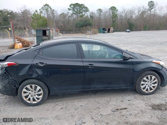 2012 Hyundai Elantra GLS PZEV with VIN 5NPDH4AE9CH138073, listed as a IAAI auction lot 41542700 with 138,580 mi miles. Bid and sale history available at carsss.com. Image 13.
