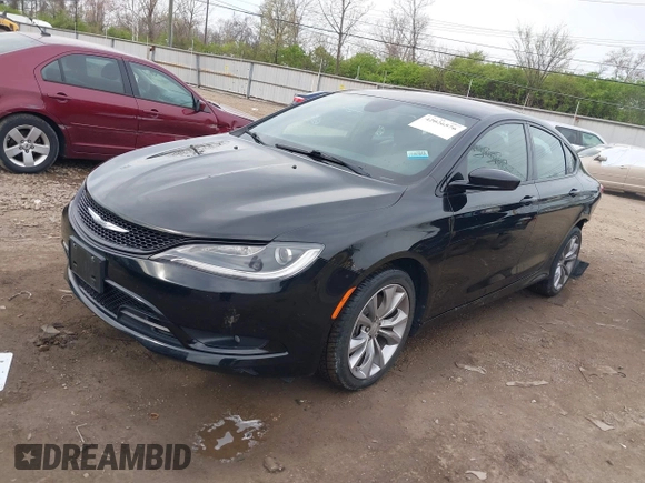 2015 Chrysler 200 S with VIN 1C3CCCBG9FN518690, listed as a IAAI auction lot 42026576 with 45,971 mi miles. Bid and sale history available at carsss.com. Image 17.