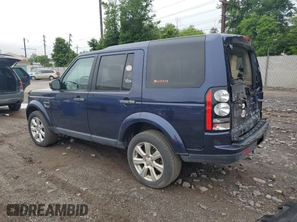 2015 Land Rover LR4 HSE with VIN SALAG2V6XFA742605, listed as a Copart auction lot 60933265 with Not provided miles and Salvage title. Bid and sale history available at DreamBid. Image 2.
