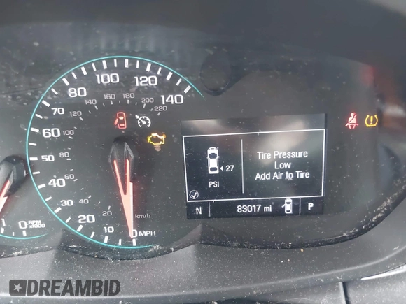 2018 Chevrolet Trax LT with VIN KL7CJLSB3JB639471, listed as a IAAI auction lot 42056140 with 83,017 mi miles and . Bid and sale history available at carsss.com. Image 11.