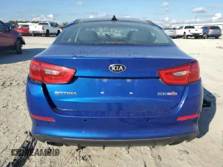 2015 Kia Optima SX Turbo with VIN 5XXGR4A66FG362260, listed as a Copart auction lot 85453044 with 0 mi miles and Salvage Title. Bid and sale history available at carsss.com. Image 6.