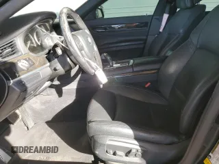 2013 BMW 7 Series 740i with VIN WBAYA6C57DC994965, listed as a Copart auction lot 81635414 with 110,698 mi miles and Salvage Title. Bid and sale history available at carsss.com. Image 7.
