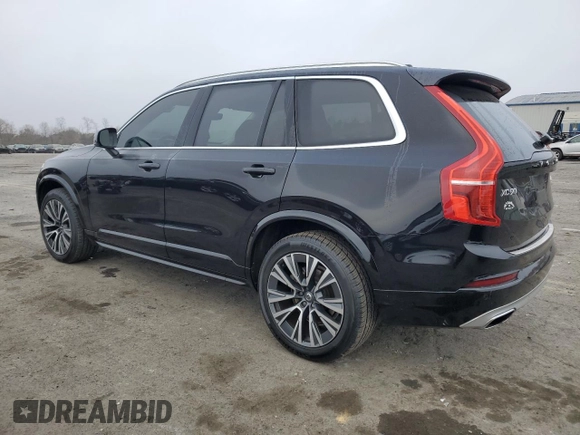 2021 Volvo XC90 Momentum with VIN YV4102PK6M1695492, listed as a Copart auction lot 79187904 with 60,370 mi miles and Salvage Title. Bid and sale history available at carsss.com. Image 2.