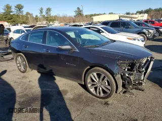 2022 Chevrolet Malibu Premier with VIN 1G1ZE5SX3NF204014, listed as a Copart auction lot 80215274 with 31,249 mi miles and Salvage Title. Bid and sale history available at DreamBid. Image 4.