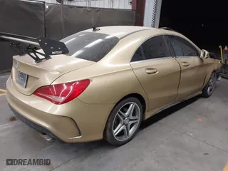 2014 Mercedes-Benz CLA-Class CLA 250 with VIN WDDSJ4EB7EN061580, listed as a IAAI auction lot 41561120 with 113,935 mi miles. Bid and sale history available at carsss.com. Image 4.