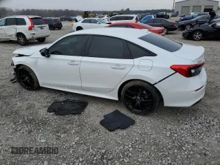 2022 Honda Civic Sedan Sport with VIN 2HGFE2F54NH548338, listed as a Copart auction lot 44016625 with 44,285 mi miles and Salvage Title. Bid and sale history available at carsss.com. Image 2.
