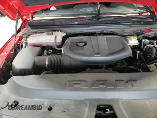 2025 Ram 1500 Big Horn with VIN 1C6SRFFP4SN548215, listed as a Copart auction lot 62779185 with 19,340 mi miles and Salvage title. Bid and sale history available at DreamBid. Image 14.