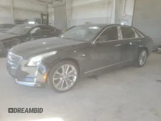 2016 Cadillac CT6 Platinum AWD with VIN 1G6KK5R6XGU157290, listed as a Copart auction lot 89286185 with 79,917 mi miles and Salvage title. Bid and sale history available at DreamBid. Image 1.
