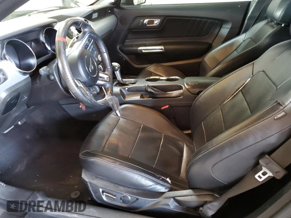 2017 Ford Mustang GT with VIN 1FA6P8CFXH5287193, listed as a Copart auction lot 51347405 with 128,018 mi miles and Salvage title. Bid and sale history available at DreamBid. Image 7.
