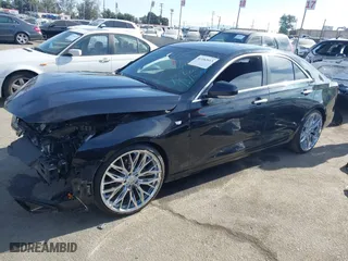 2023 Cadillac CT4 Luxury with VIN 1G6DJ5RK9P0119002, listed as a IAAI auction lot 41182013 with 33,160 mi miles. Bid and sale history available at carsss.com. Image 22.