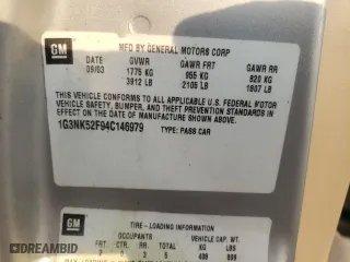 2004 Oldsmobile Alero GX with VIN 1G3NK52F94C146979, listed as a Copart auction lot 69420344 with 101,408 mi miles and Salvage Title. Bid and sale history available at carsss.com. Image 14.