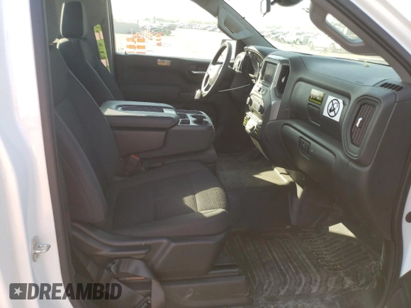2022 Chevrolet Silverado 1500 Work Truck with VIN 3GCNAAEK7NG549636, listed as a Copart auction lot 75176904 with 33,239 mi miles and Salvage Title. Bid and sale history available at DreamBid. Image 10.