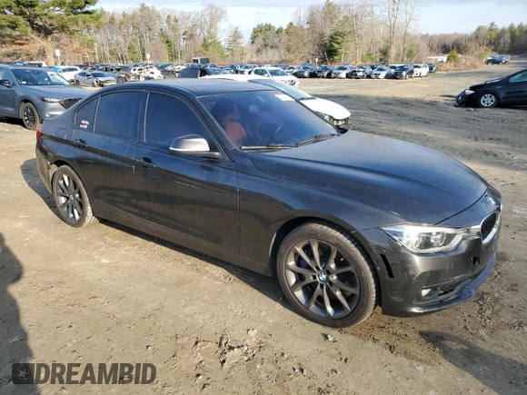 2017 BMW 3 Series 340i xDrive with VIN WBA8B7C57HK858155, listed as a Copart auction lot 50703165 with 105,605 mi miles and Clean Title. Bid and sale history available at carsss.com. Image 4.