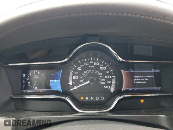 2013 Lincoln MKS with VIN 1LNHL9DK4DG612981, listed as a Copart auction lot 60701895 with 113,354 mi miles and Salvage title. Bid and sale history available at DreamBid. Image 9.