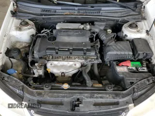 2008 Kia Spectra EX with VIN KNAFE121185494050, listed as a Copart auction lot 68599644 with 165,610 mi miles and Clean Title. Bid and sale history available at carsss.com. Image 11.
