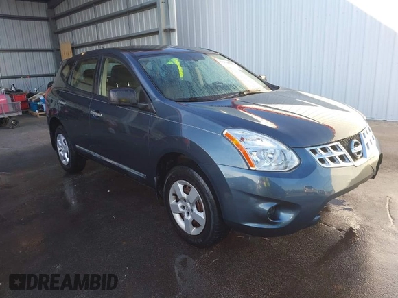 2012 Nissan Rogue S with VIN JN8AS5MT1CW609720, listed as a IAAI auction lot 41878757 with 180,907 mi miles. Bid and sale history available at carsss.com. Image 1.