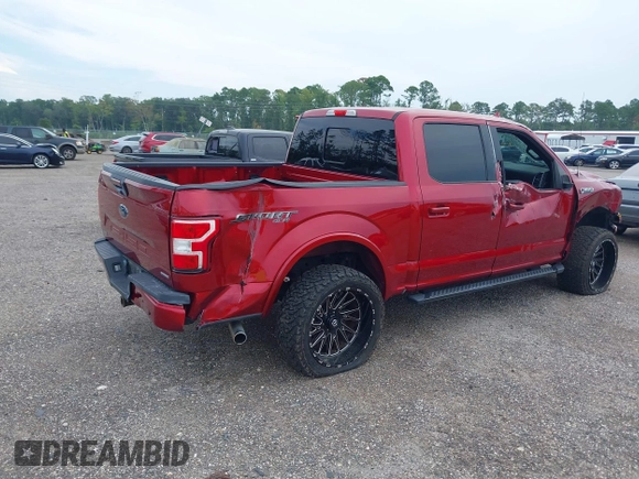 2018 Ford F-150 XL z VIN 1FTEW1EP2JFD68243, wystawiony jako IAAI lot #42683913 z przebiegiem 141 772 mil mil oraz . Historia ofert i sprzedaży dostępna na DreamBid. Obrazek 4.
