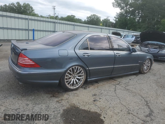 2006 Mercedes-Benz S with VIN WDBNG79J66A464238, listed as a Copart auction lot 55443835 with Not Provided miles and Salvage Title. Bid and sale history available at DreamBid. Image 3.