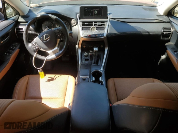 2020 Lexus NX 300 z VIN JTJDARDZ7L5005101, wystawiony jako Copart lot #55093005 z przebiegiem 77 568 mil mil oraz Szkoda całkowita • Salvage title. Historia ofert i sprzedaży dostępna na DreamBid. Obrazek 8.