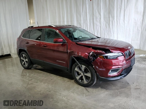 2019 Jeep Cherokee Limited с VIN 1C4PJMDN5KD117772, выставлен на аукционе Copart как лот 62888735 с пробегом 52 813 миль миль и Списание • Salvage title. История ставок и продаж доступна на DreamBid. Изображение 4.