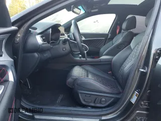 2023 Genesis G70 3.3T with VIN KMTG54TE0PU128774, listed as a Copart auction lot 72209364 with 14,186 mi miles and Salvage Title. Bid and sale history available at carsss.com. Image 7.
