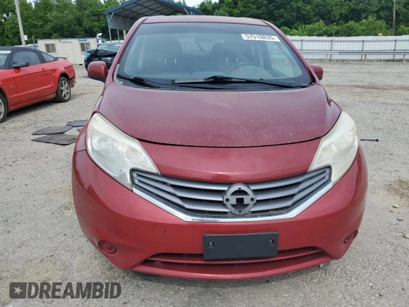 2014 Nissan Note SV with VIN 3N1CE2CP0EL368565, listed as a Copart auction lot 57510835 with 210,839 mi miles and Clean title. Bid and sale history available at DreamBid. Image 5.