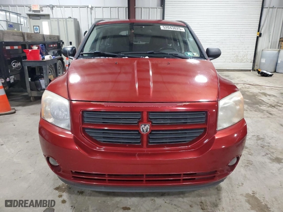 2008 Dodge Caliber SXT with VIN 1B3HB48B38D650702, listed as a Copart auction lot 52043025 with 122,719 mi miles and Clean Title. Bid and sale history available at carsss.com. Image 5.